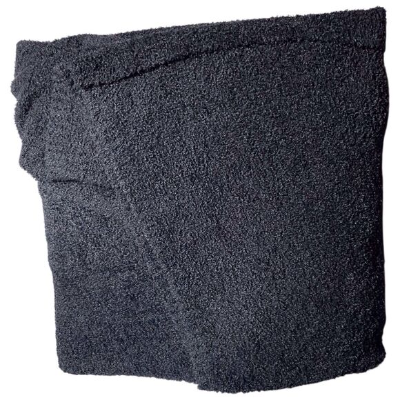 BAREFOOT DREAMS Cozychic Lite Island Wrap Cardigan Plus 1X Black #903 EUC - Picture 16 of 16